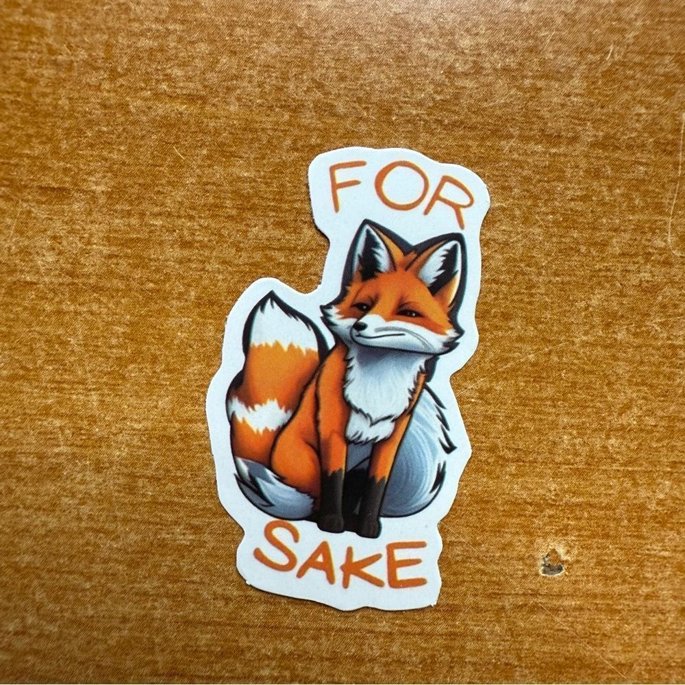 Cute Fox Sticker‎